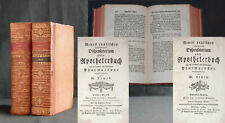 Lewis Apothekerbuch Edinburgher Pharmacopoe 1783 Medicina Farmacia segunda mano  Embacar hacia Argentina