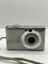 Canon ixus silver for sale  CHEPSTOW