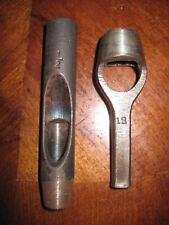 Vintage Reloading Gunsmith Hand Tool Arch Punch General England 1/2 & No. 12 3/4, used for sale  Shipping to South Africa