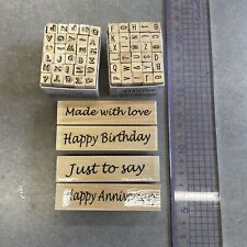 Sets alphabet sentiment for sale  BILLINGHAM