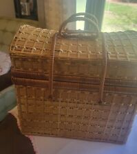 Vintage wicker picnic for sale  Madison
