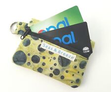 Cartão de crédito opala bilhete de trem moeda troca de joias bolsa com zíper chaveiro comprar usado  Enviando para Brazil
