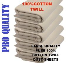 Cotton twill dust for sale  Shipping to Ireland