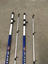 2 Shakespeare Tiger Casting Rods 6'6"  Catfish/Trolling MH BLUE  U (v) for sale  Shipping to South Africa