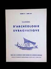 Cahiers archéologie subaquati d'occasion  France