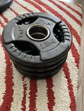 olympic weights rubber for sale  HARPENDEN