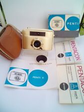 !RARO! CONJUNTO COMPLETO! Câmera de Filme Vintage PENTACON PENTI-II+Caixa+Capa+Capuz+Manual++, usado comprar usado  Enviando para Brazil