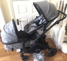 Hauck Double Twin Duo Buggy Pushchair Folding Foldable From Birth Unisex Grey, used for sale  Shipping to South Africa