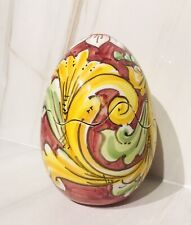 Uovo pasqua ceramica usato  Fiorenzuola D Arda