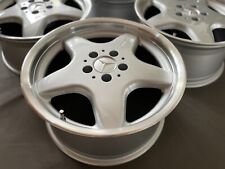 4xORIGINAL AMG RIMS MERCEDES SLK R170 R171 7.5x17 8.5x17 1704010102 1704010202 for sale  Shipping to South Africa
