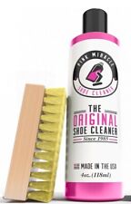 Kit de limpador de sapatos Pink Miracle com escova, 4 oz. Limpeza de tecido e sola para tênis, usado comprar usado  Enviando para Brazil