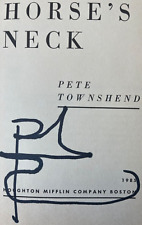 PESCOÇO DE CAVALO por Pete Townshend (1985) ~ ASSINADO ~ Primeira Edição, Primeira Impressão comprar usado  Enviando para Brazil