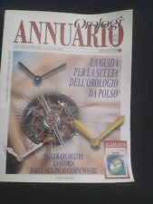 Annuario orologi 2001 usato  Palermo