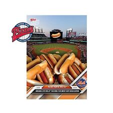 Tarjeta de preventa Citi Field Hot Dog Record - Mets de Nueva York - 2024 MLB TOPPS NOW 146 segunda mano  Embacar hacia Mexico