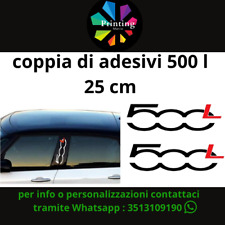 Adesivi fiat 500l usato  Solferino