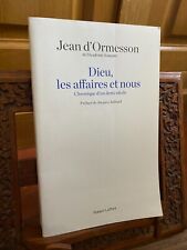 Jean ormesson dieu d'occasion  Margny-lès-Compiègne