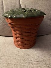 Longaberger Collectors Club Clay Pot Basket for sale  Shipping to South Africa