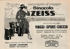 Pubblicita 1922 binocolo usato  Biella