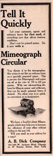 1908 dick mimeograph for sale  Brooks