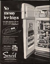 1954 Vintage ad Servel Gas Electric retro Refrigerators Appliance Art 04/20/23 for sale  Shipping to South Africa