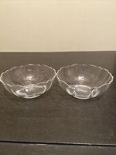 2 glass bowls 4 3 4 for sale  Hazel Park