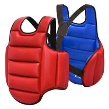 Used, Karate Chest Guard Vest Kick Boxing Body Protector Martial Arts Equipment Armour for sale  Shipping to South Africa