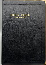 Bíblia Sagrada KJV Couro Genuíno Edição Carta Vermelha Concordance World Publishing comprar usado  Enviando para Brazil