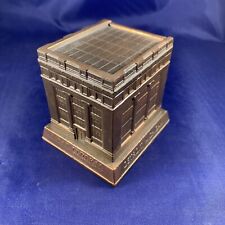 c.1940 First federal Savings & Loan Detroit, MI Souvenir Building Coin Bank for sale  Shipping to South Africa