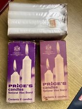 Vintage price candles for sale  SOUTHAMPTON