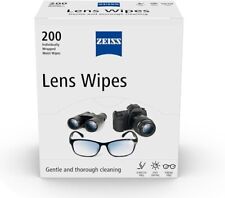 Zeiss lens wipes for sale  CAMBRIDGE