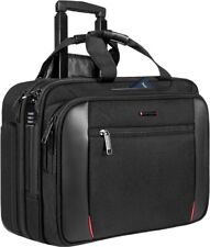 Used, EMPSIGN Rolling Laptop Bag Laptop Roller Case for 17.3 Inch Wheeled Briefcase  for sale  Shipping to South Africa