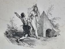 Horace vernet lithographie d'occasion  Pluvigner