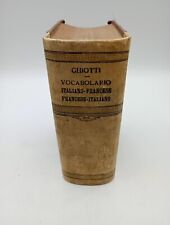Ghiotti 1898 vocabolario usato  Italia