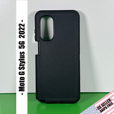 Capa Moto G Stylus 5G 2022: PRETA resistente com filme de tela | NOVA. Caixa aberta comprar usado  Enviando para Brazil