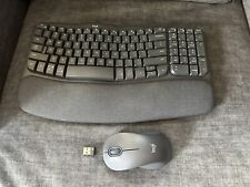 Logitech Wave Keys MK670 Wireless Keyboard and Mouse Combo (Graphite) for sale  Shipping to South Africa