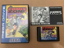 Comix Zone - Sega Mega Drive - PAL Boxed CIB Pal Version Fast Despatch Next Day, used for sale  Shipping to South Africa