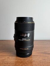 Sigma 105mm F2.8 EX DG OS HSM Macro Lens for Canon EF DSLR Excellent Condition, used for sale  Shipping to South Africa