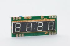 Complete LED-7 segment display on board by Telefunken, 4 digits, NOS, used for sale  Shipping to South Africa