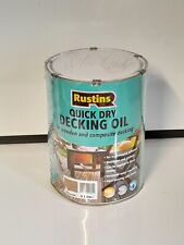 Rustins decking oil for sale  NOTTINGHAM