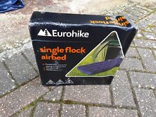Eurohike single flocked for sale  MAIDSTONE