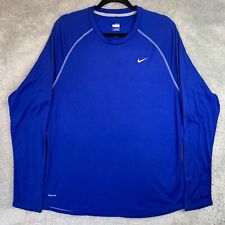 Shirt nike blu usato  Spedire a Italy