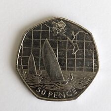 olympic 50p sailing for sale  BELFAST