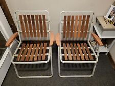 chairs folding 2 wood for sale  New Straitsville