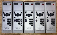 Promethean CXYZ Desktop Multimedia Projector Remote Control Untested Lot of 5 for sale  Shipping to South Africa