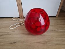 Kugellampe glas rot gebraucht kaufen  Großgründlach,-Boxdorf,-Buch