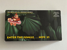 Nintendo Donkey Kong Country Exposed VHS promocional com capa e livreto usado 1994 comprar usado  Enviando para Brazil