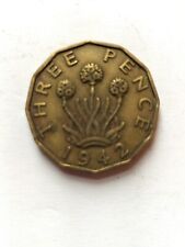 1942 three pence for sale  TORPOINT