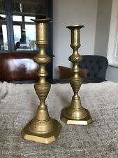 Antique brass candlesticks for sale  STAMFORD