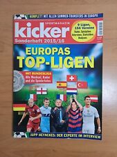 Kicker sonderheft 2015 gebraucht kaufen  Hamburg