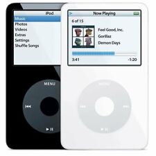 iPod video classic 5th 5.5 Wolfson DAC 30 GB 60 GB 80 GB blanco negro - lote segunda mano  Embacar hacia Argentina